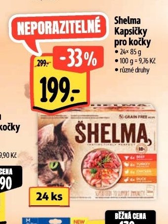 Shelma Kapsičky pro kočky