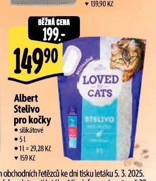 Albert Stelivo pro kočky (5 l)