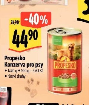 Propesko Konzerva pro psy