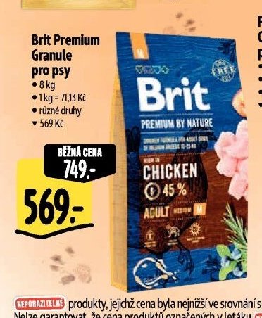 Brit Premium Granule pro psy