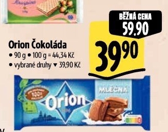 Čokoláda Orion
