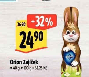 Čokoládový zajíc Orion