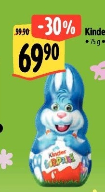 Čokoládový zajíc s překvapením Kinder