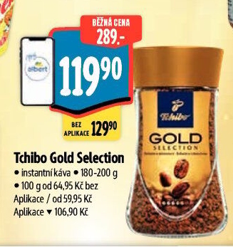 Instantní káva Tchibo Gold Selection