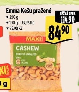 Kešu pražené Emma