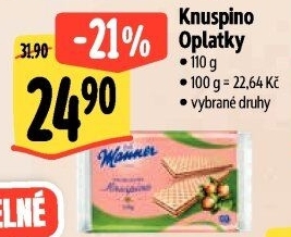 Oplatky Knuspino Manner