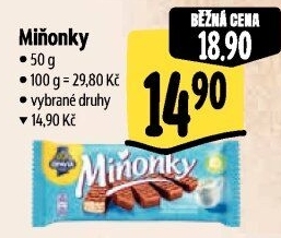 Oplatky Miňonky Opavia