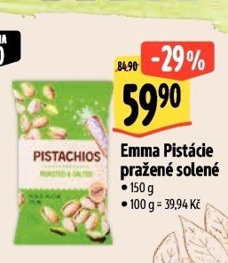 Pistácie pražené Emma