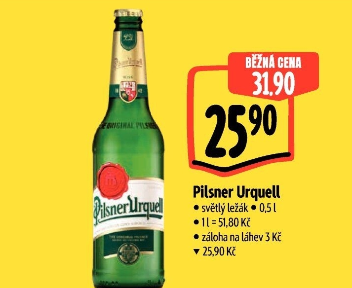 Pivo Pilsner Urquell