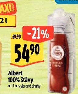 Šťáva 100% Albert