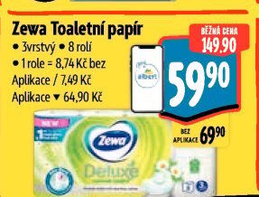 Toaletní papír 3vrstvý Deluxe Zewa