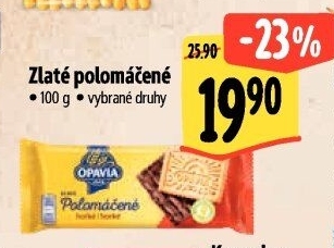 Zlaté polomáčené Opavia