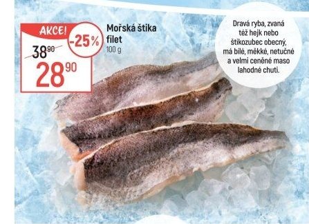 Mořská štika filet
