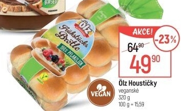 Houstičky veganské Ölz