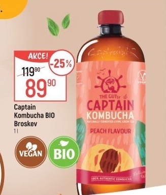 Kombucha Bio Captain Kombucha