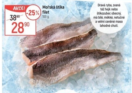 Mořská štika filety