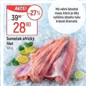 Sumeček africký filety