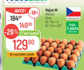 Vejce M Česká vejce