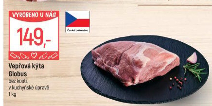 Vepřová kýta bez kosti Globus