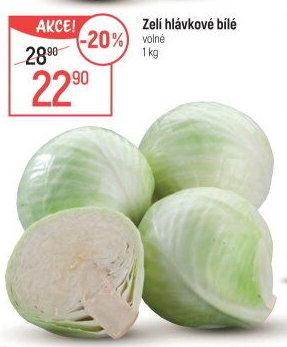 Zelí hlávkové bílé