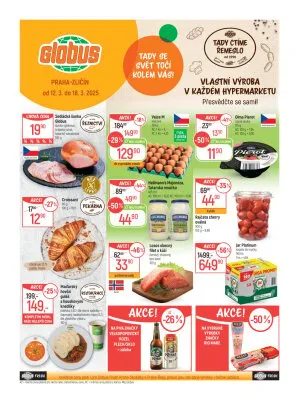 akční leták Globus 12.3.2025-18.3.2025
