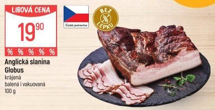 Anglická slanina Globus