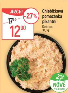 Chlebíčková pomazánka pikantní