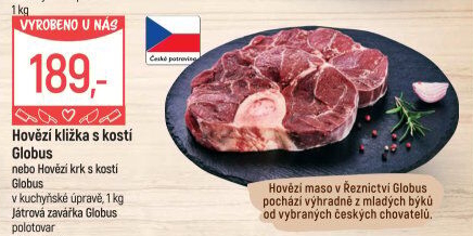 Hovězí kližka s kostí Globus