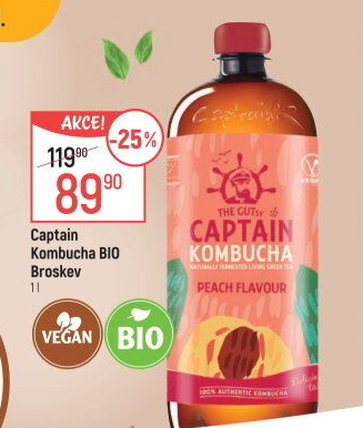 Kombucha Bio Captain Kombucha