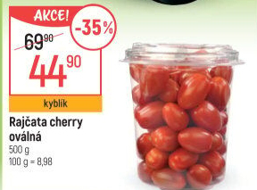 Rajčata cherry oválná