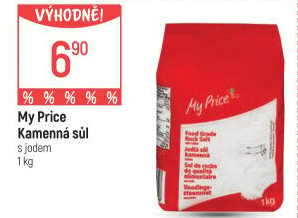 Sůl s jódem My Price
