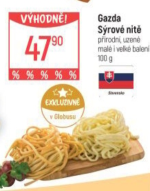 Sýrové nitě Gazda