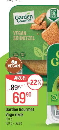 Veganský řízek Veggie Garden Gourmet