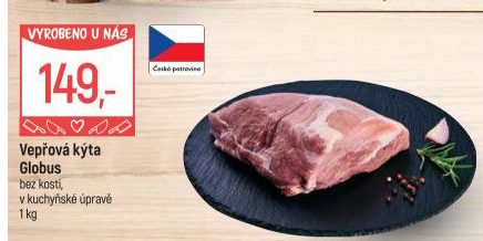 Vepřová kýta bez kosti Globus