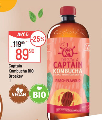 Kombucha Bio Captain Kombucha