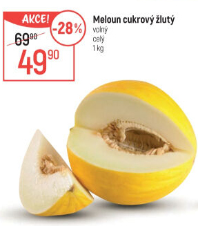 Meloun cukrový žlutý