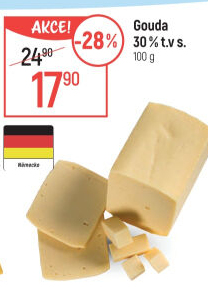 Sýr Gouda 30%