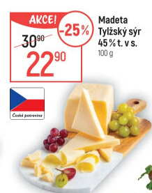 Sýr tylžský Sýrařův výběr Madeta