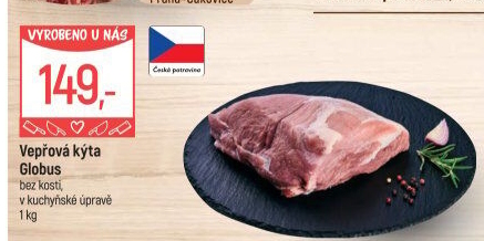 Vepřová kýta bez kosti Globus