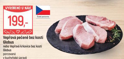 Vepřová pečeně bez kosti Globus