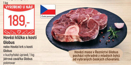 Hovězí kližka s kostí Globus