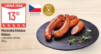 Moravská klobása Globus