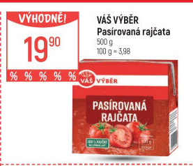 Pasírovaná rajčata Váš Výběr