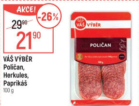 Salám Poličan Váš Výběr