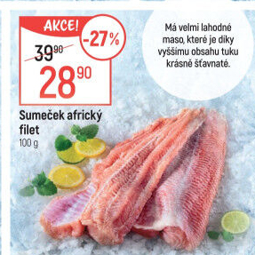 Sumeček africký filety