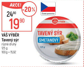 Tavený sýr Váš Výběr
