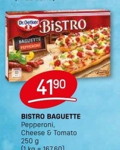 Bageta k rozpečení mražená Bistro Dr. Oetker