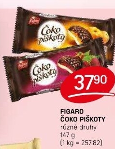 Čokopiškoty Figaro
