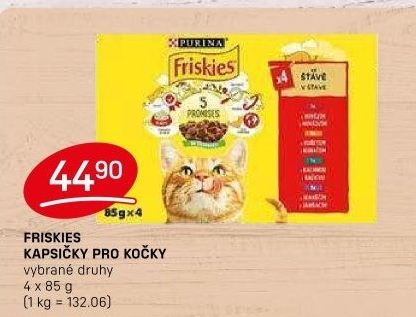 Kapsičky pro kočky Friskies
