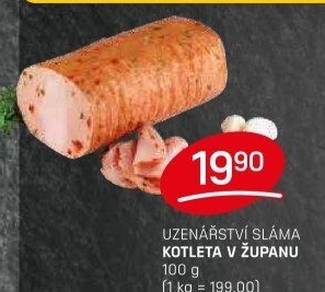 Kotleta v županu Sláma